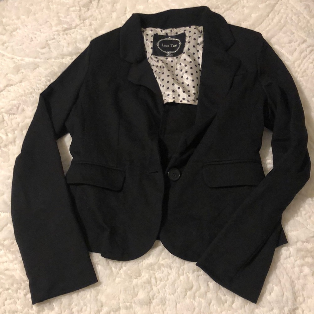 Love Tree Cotton blend Blazer